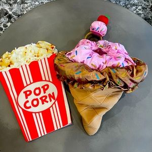 Cute Foodie Costumes for your little ones! 🍿🍦🎃